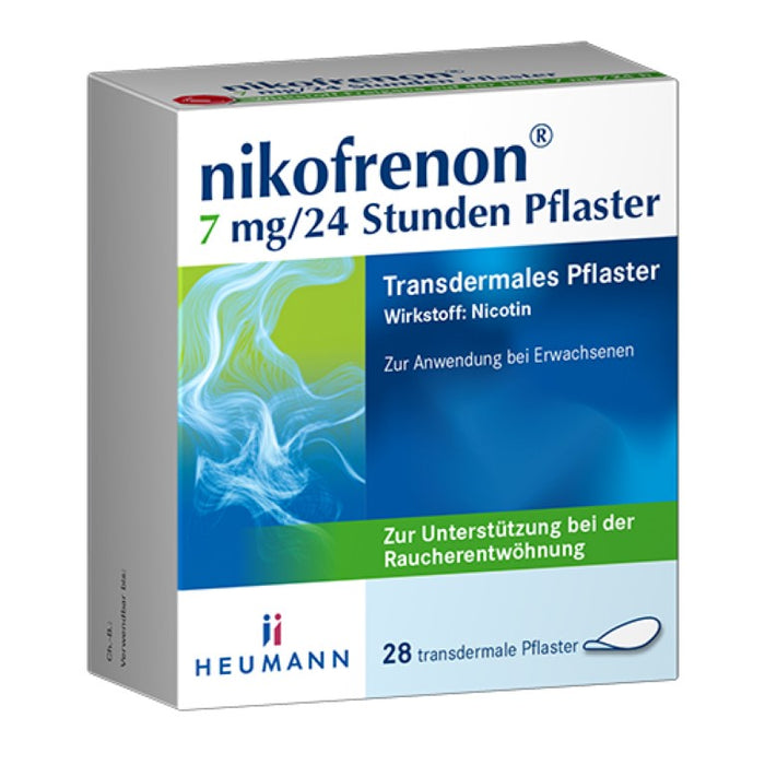 nikofrenon 7 mg/24 Stunden Pflaster, 28 pc Pansement