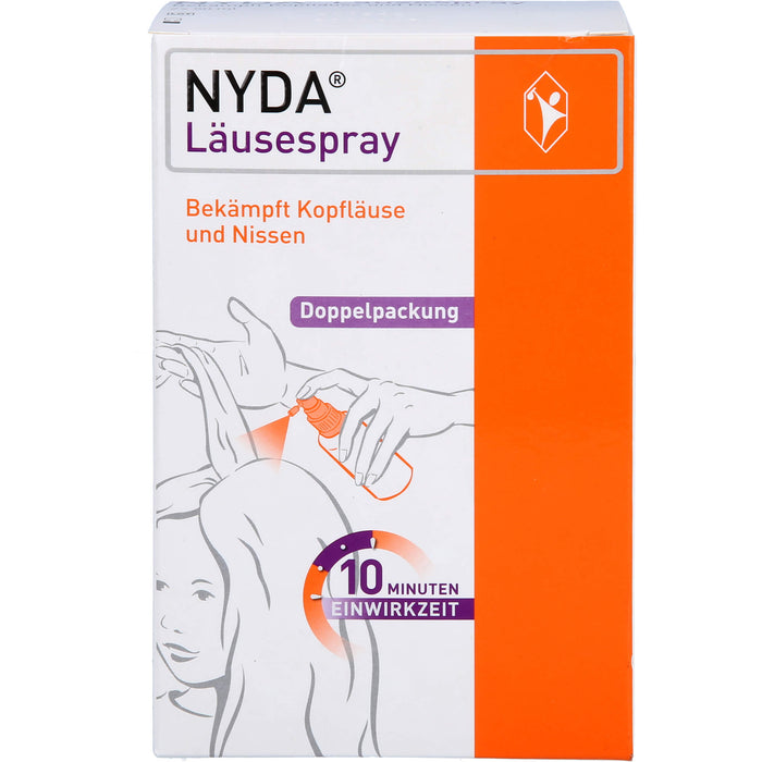 NYDA Läusespray bekämpft Kopfläuse und Nissen, 100 ml Solution