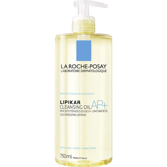 LA ROCHE-POSAY Lipikar Dusch- und Badeöl AP+, 750 ml Solution