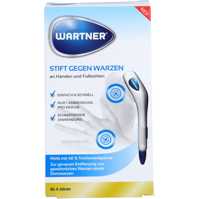 Wartner Stift gegen Warzen 2,0, 1 St. Stift