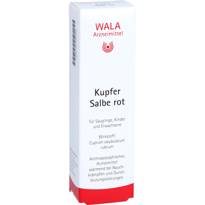 WALA Kupfer Salbe rot, 30 g Ointment