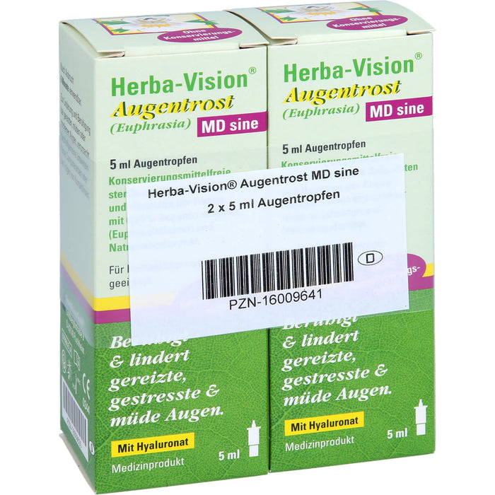 Herba-Vision Augentrost (Euphrasia) MD sine Augentropfen, 10 ml Solution