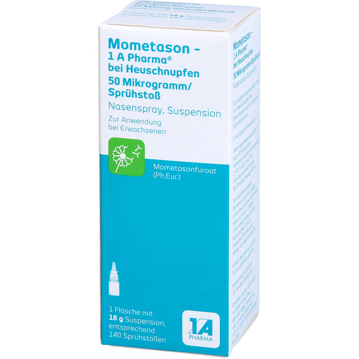 Mometason - 1 A Pharma bei Heuschnupfen Nasenspray, 18 g Solution