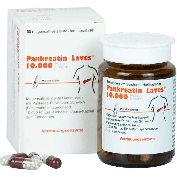 Pankreatin Laves 10.000 Ph, 50 St HKM