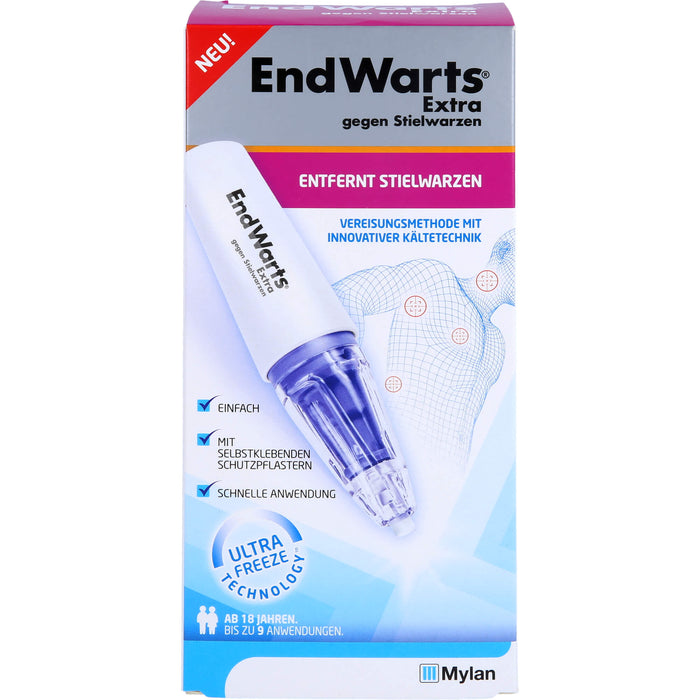 EndWarts Extra gegen Stielwarzen Vereisungs-Spray, 1 pc Spray