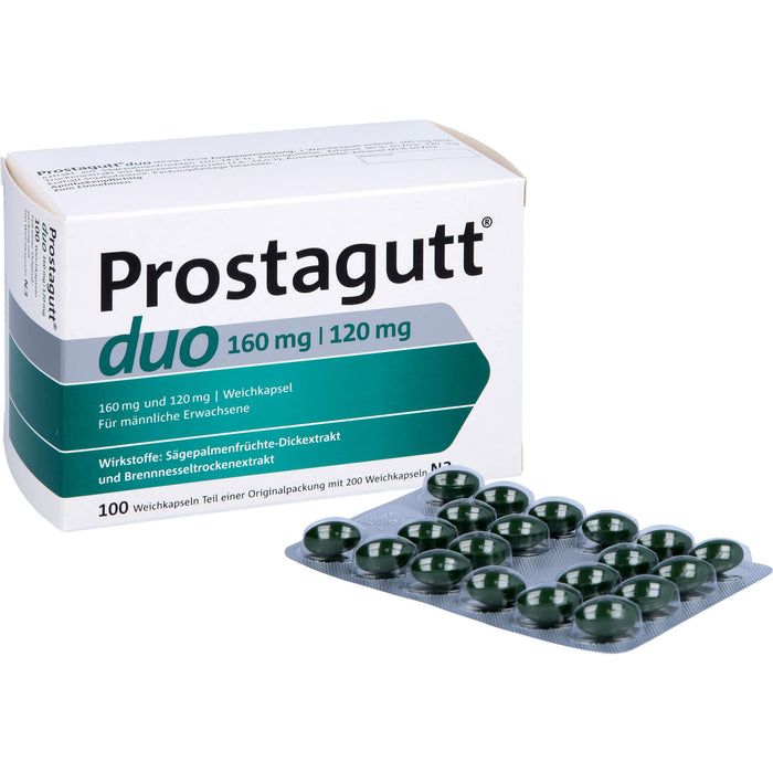 Prostagutt duo 160 mg / 120 mg, Weichkapseln, 200 St. Kapseln