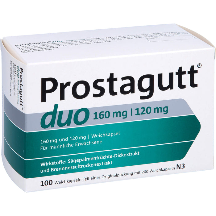 Prostagutt duo 160 mg / 120 mg, Weichkapseln, 200 pc Capsules