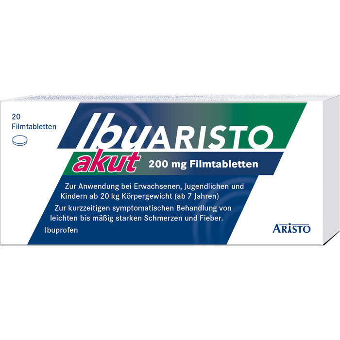 IbuARISTO akut 200 mg Filmtabletten, 20 St FTA