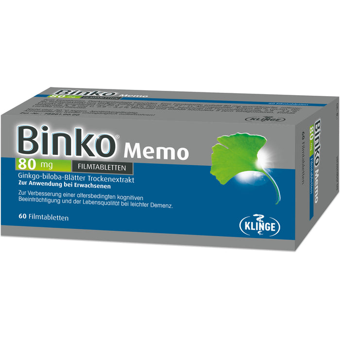 Binko Memo80 Mg Fta, 60 St FTA