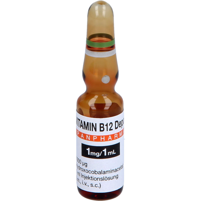 Panpharma Vitamin B12 Depot 1000 µg/ml Injektionslösung, 10 St. Ampullen