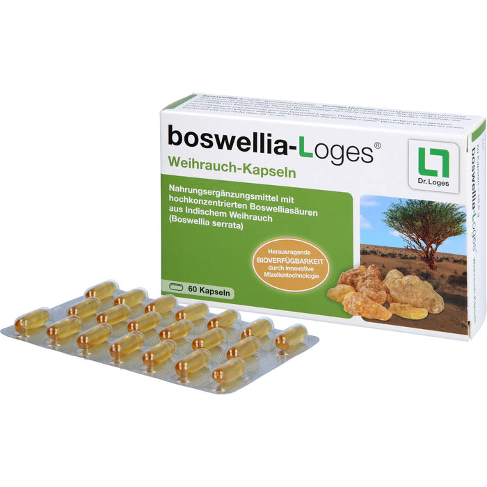 boswellia-Loges Weihrauch-Kapseln, 60 St. Kapseln