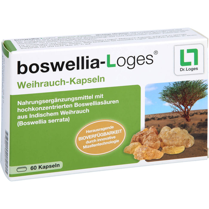 boswellia-Loges Weihrauch-Kapseln, 60 pc Capsules