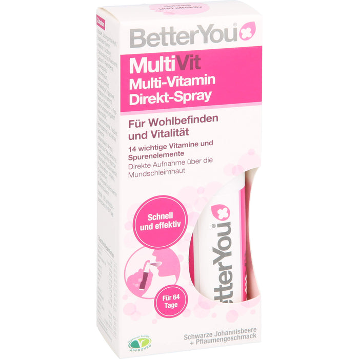 BetterYou MultiVit Direkt-Spray, 25 ml SPR