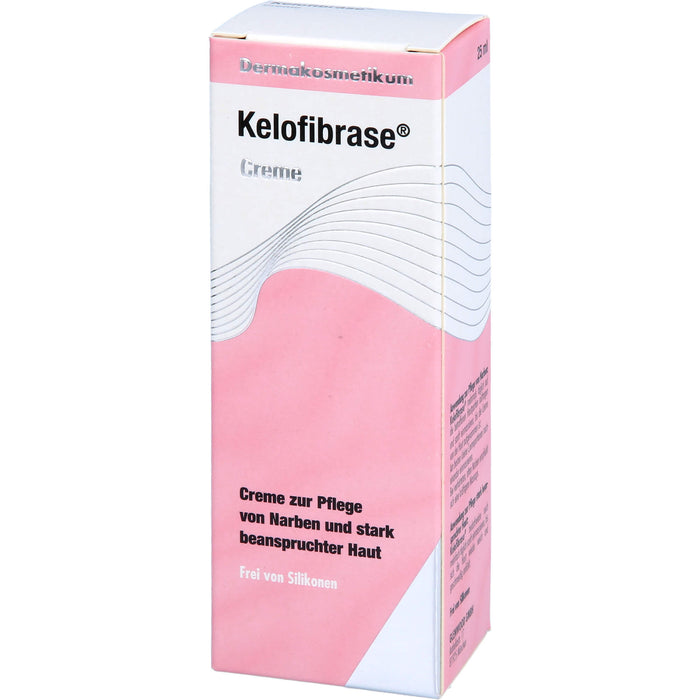 Kelofibrase Creme zur Pflege von Narben und beanspruchter Haut, 25 ml Creme