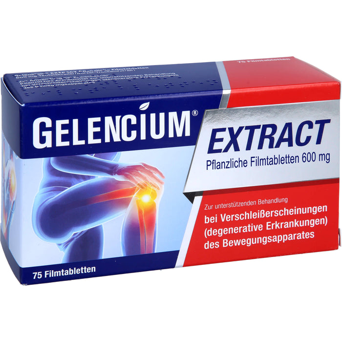 Gelencium Extract Pflanzliche Filmtabletten 600 mg bei Verschleißerscheinungen, 75 St. Tabletten