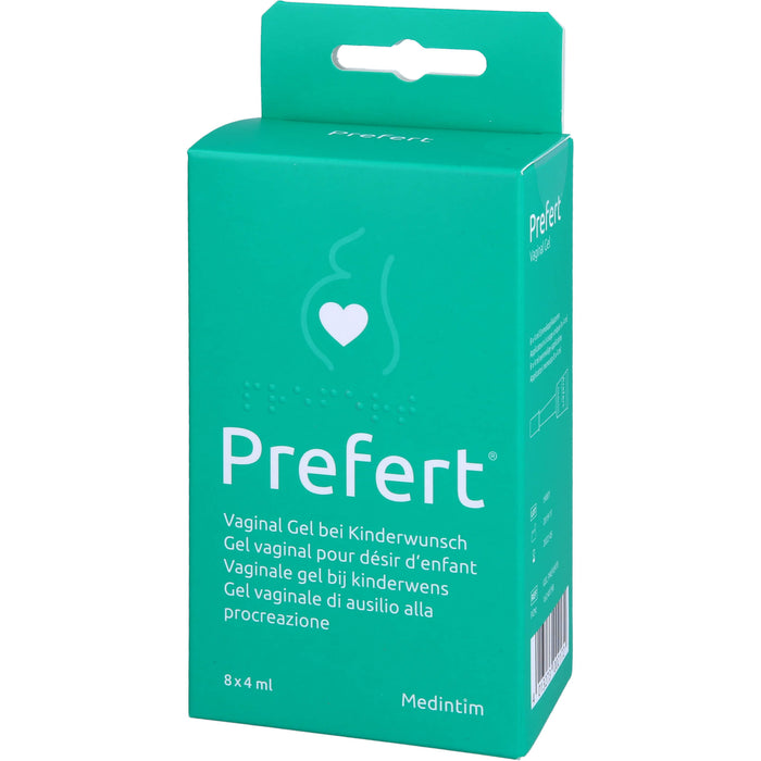 Prefert Vaginal Gel, 8X4 ml GEL