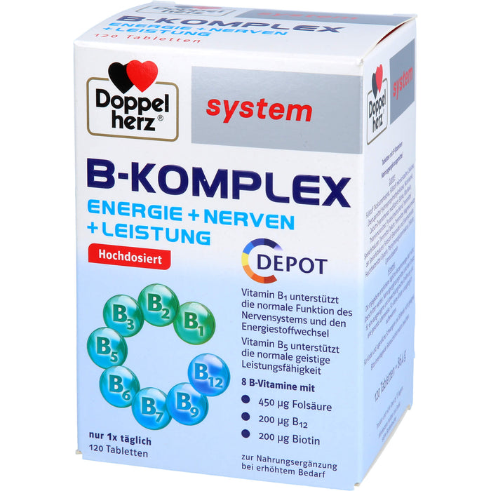 Doppelherz B Komplex Syste, 120 St TAB