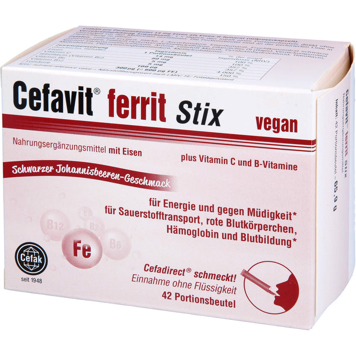 Cefavit ferrit Stix, 42 St GRA