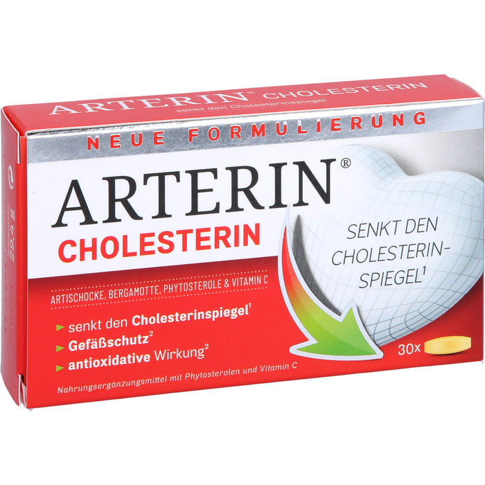 ARTERIN Cholesterin Tabletten, 30 St. Tabletten