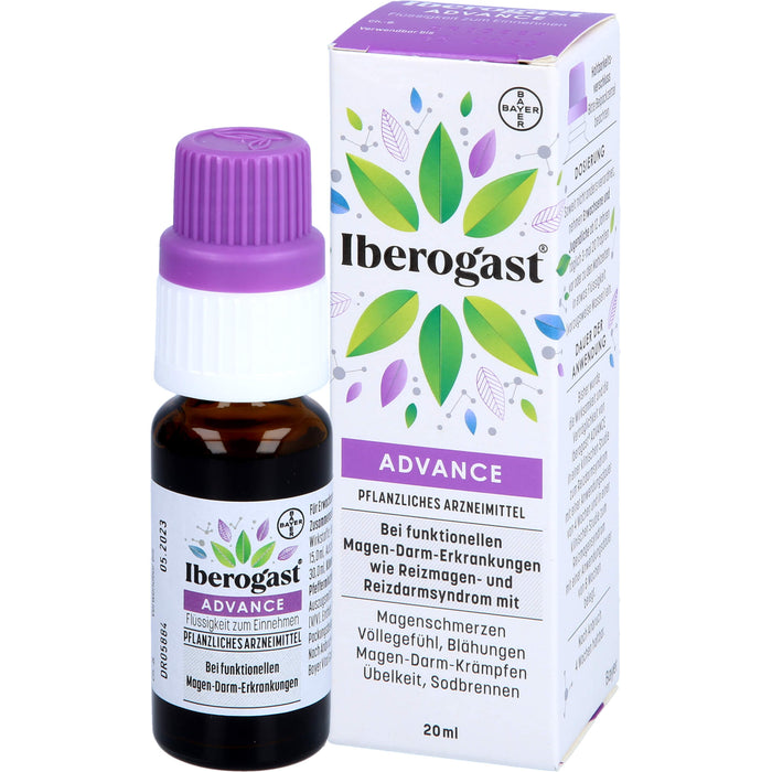 Iberogast ADVANCE, Flüssigkeit zum Einnehmen, 20 ml Lösung