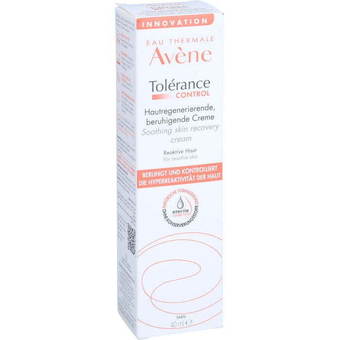 AVENE Tolerance Control Creme, 40 ml Crème