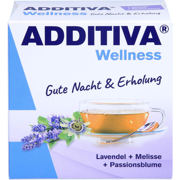 Additiva Wellness Gute Nacht & Erholung, 10X10 g PUL