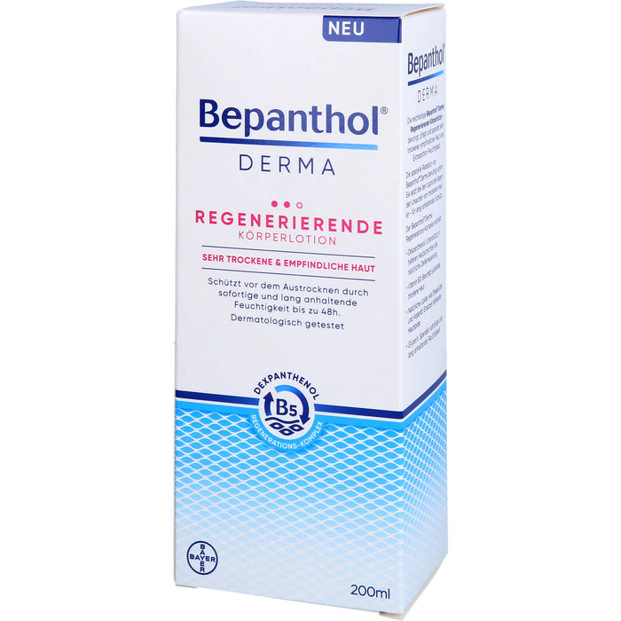 Bepanthol Derma regenerierende Körperlotion, 200 ml Lotion