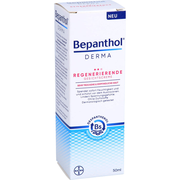 Bepanthol Derma Regenerierende Gesichtscreme, 50 ml Cream