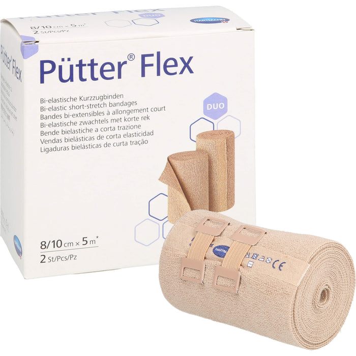 PÜTTER Flex Duo Binde 8/10 cmx5 m, 2 St BIN