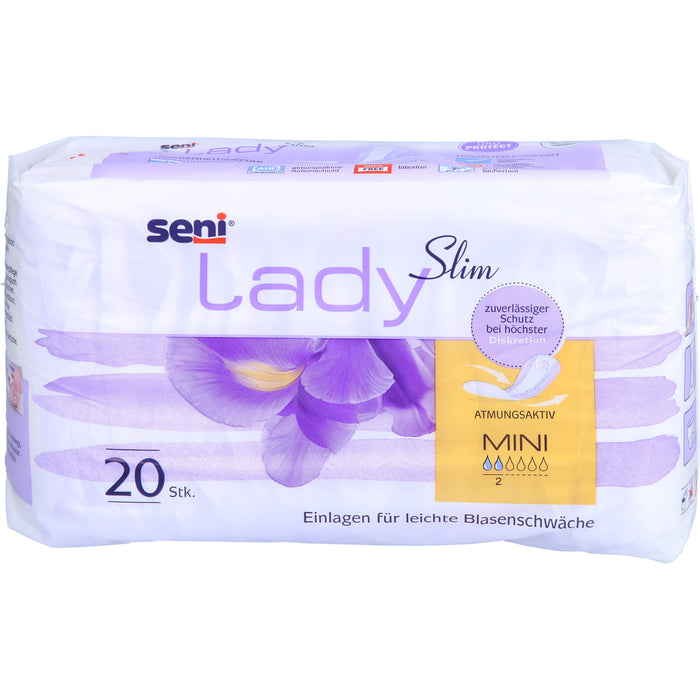 Seni Lady Slim mini Inkontinenzeinlagen, 20 St. Einlagen