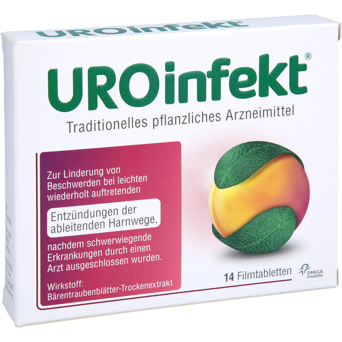 UROinfekt 864 mg Filmtabletten, 14 St FTA