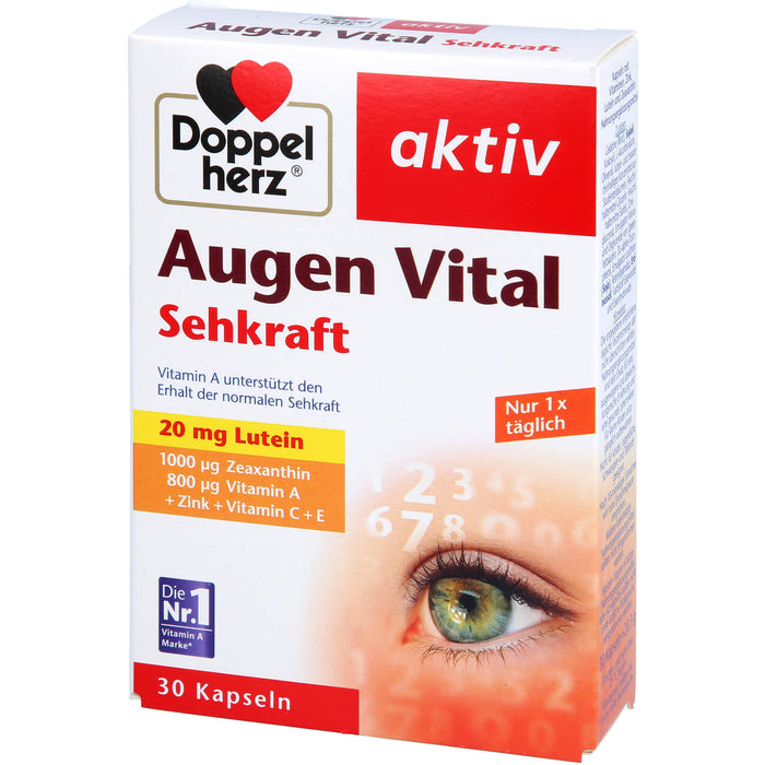 Doppelherz Augen Vital Sehkraft, 30 St KAP