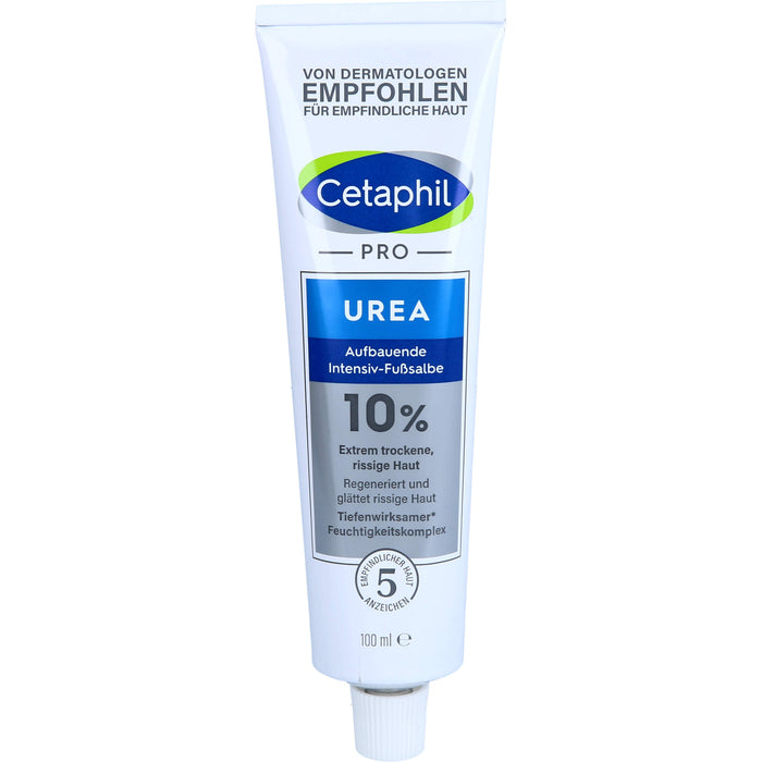 Cetaphil Pro Urea 10% aufbauende Intensiv-Fußsalbe, 100 g Salbe