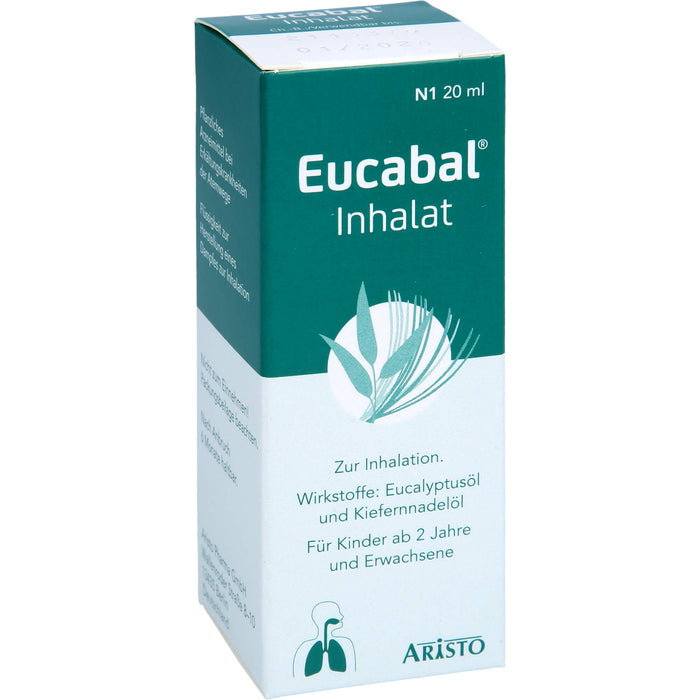 Eucabal Inhalat Lösung bei Erkältungskrankheiten der Atemwege, 20 ml Lösung