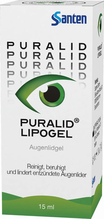 Puralid Lipogel - das medizinische Lidrand-Pflegegel, 15 ml Gel