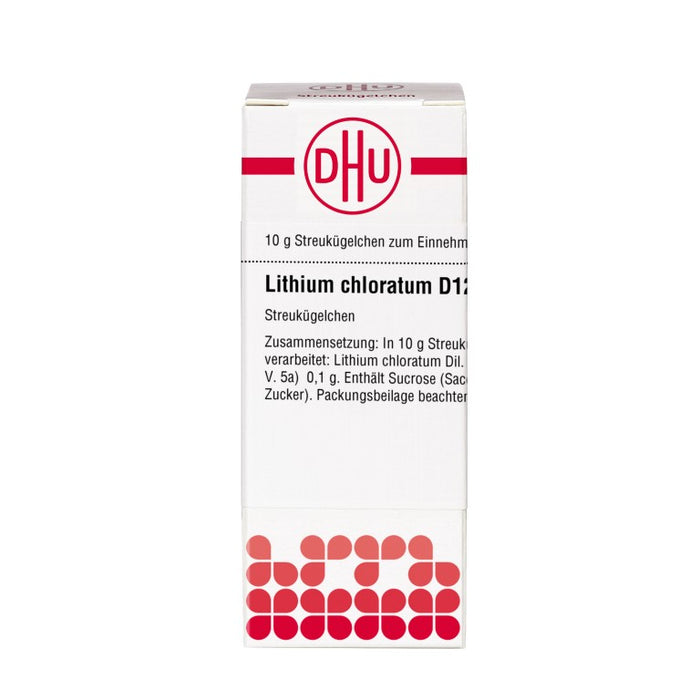 Lithium chloratum D12 DHU Globuli, 10 g GLO