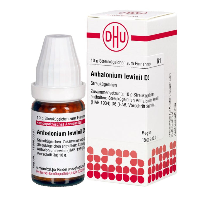 Anhalonium Lewinii D6 DHU Globuli, 10 g GLO