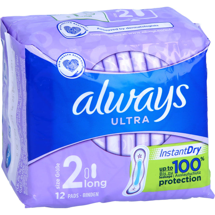 Always Ultra Binde Long, 12 St BIN