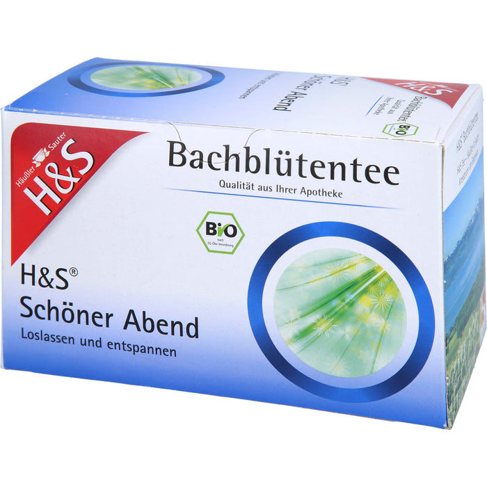 H&S Bio Bachblütentee Schöner Abend, 20X1.5 g FBE