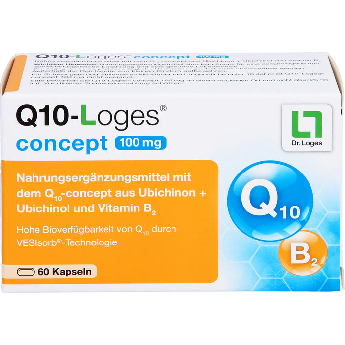 Q10-Loges concept 100 mg Kapseln, 60 pcs. Capsules