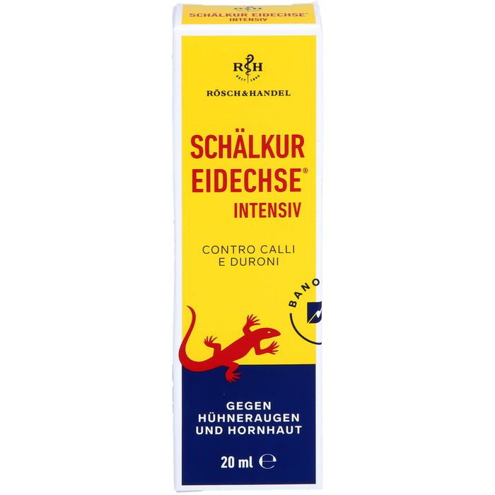 EIDECHSE SCHÄLKUR intensiv 40% Salicylsäure gegen Hühneraugen und Hornhaut, 20 ml Cream