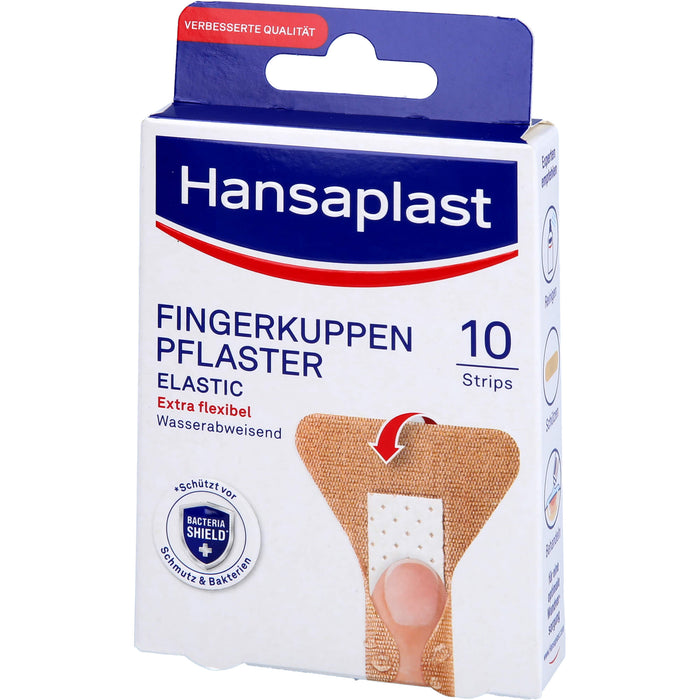 Hansaplast Elastic Fingerkuppen Pflaster 10 Str, 10 pc Pansement