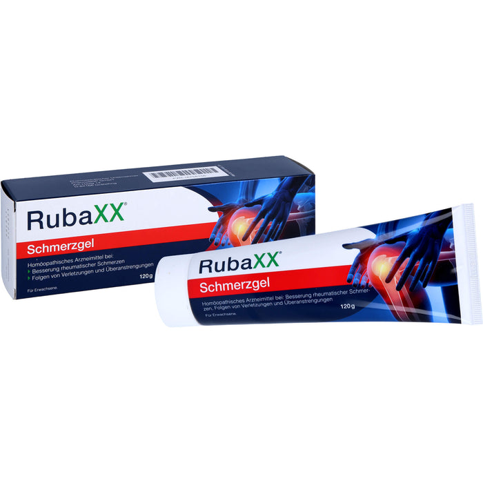 RubaXX Schmerzgel bei rheumatischen Schmerzen, 120 g Gel