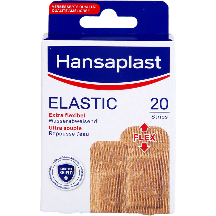 HANSAPLAST ELASTIC, 20 pc Pansement