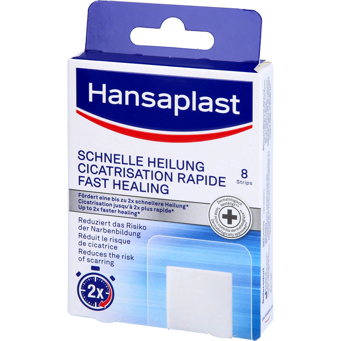 Hansaplast Schnelle Heilung Pflaster 8 Str, 8 pcs. Patch