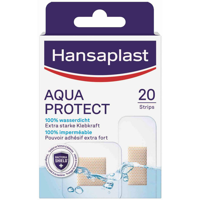 HANSAPLAST Aqua Protect, 20 pc Pansement