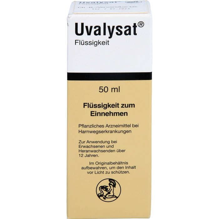 Uvalysat Flüssigkeit bei Harnwegserkrankungen, 50 ml Solution