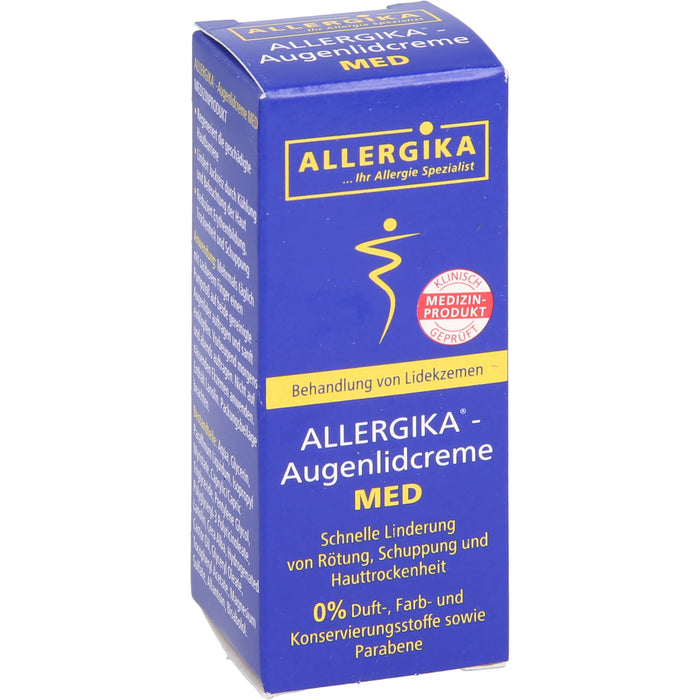 ALLERGIKA Augenlidcreme Med, 15 ml Creme