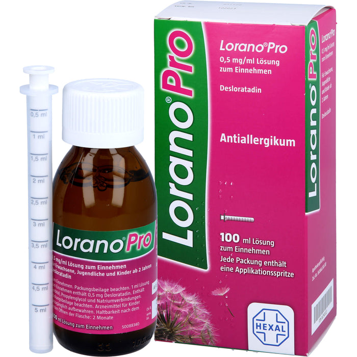 LoranoPro 0,5 mg/ml Lösung zum Einnehmen, 100 ml LSE