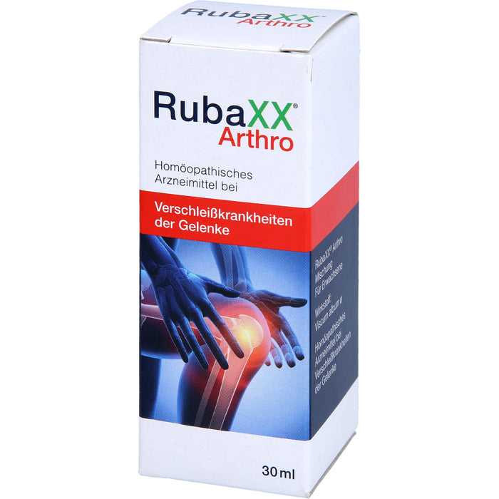 RubaXX Arthro Mischung bei Verschleißkrankheiten der Gelenke, 30 ml Mixture